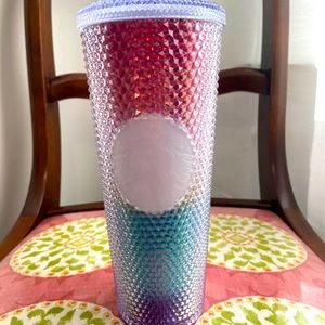 Starbucks Pride 2020 🌈 Limited Edition Studded Rainbow Cold Cup Tumbler 24 OZ